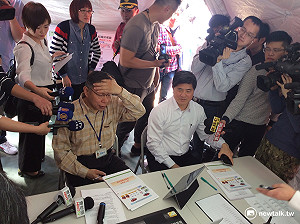 災防視訊頻出包 柯P：不如用LINE