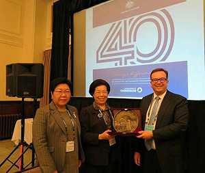 張博雅出席監察論壇 各國御史大人交流