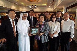 陳菊率團訪杜拜 杜拜集團允諾投資高雄