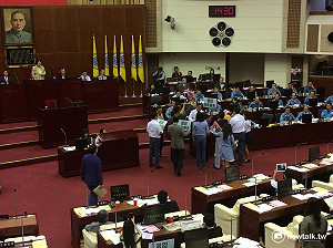 北市議會開議  國民黨杯葛柯文哲上台