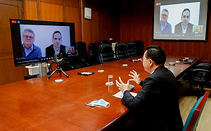 接受瑞士媒體專訪 吳釗燮:「沒人能奪走我們的主權、自由」堅定捍衛民主價值