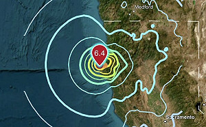 (影)美加州規模6.4強震5.5萬戶停電 傳震央位置是3斷層交會「三聯點」
