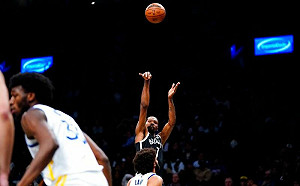 殘兵勇士不敵健康籃網 遭血洗30分