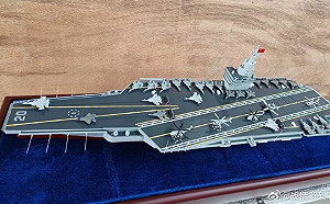 解放軍第5艘航母長這樣? 核動力 3條電磁彈射 還配隱形戰機殲-35