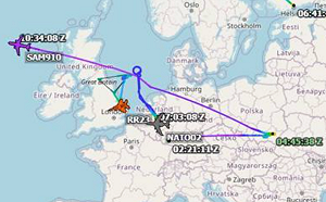 防俄攻擊! 美國和北約派出「絕密軍機編隊」 護航澤連斯基訪美