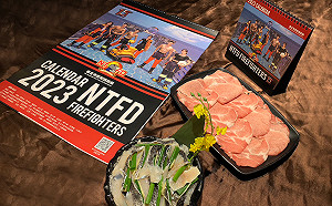 買新北消防形象月曆不只做公益還能免費吃肉