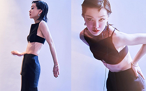 瘦到肋骨全都露！郭采潔變「紙片人」近況曝光