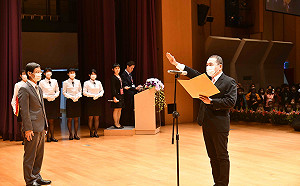 侯友宜第二任期就職：安居樂業以民為天