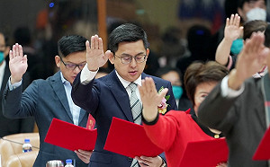 新北議會宣誓就職 卓冠廷強調：「監督」是市府最佳防腐劑