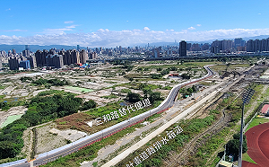 新北塭仔圳重劃22處工作面齊開 偕動保處架設友善貓道 