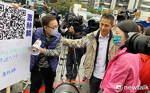 第三位候選人突襲嗆辯論 吳怡農微笑未正面回應 