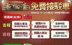 桃園跨年晚會＋五月天演唱會 三階段交管資訊看這裡