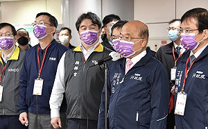 中國航班旅客入境加強檢疫 蘇貞昌：中國資料不透明公開 各國都緊張