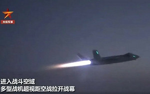 犯台野心昭然若揭！中國殲20、殲16半夜鬼祟演練偷襲 預演侵略情境