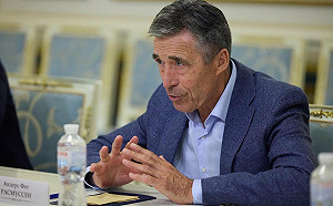 前北約秘書長抵台訪問 明晉見總統談民主發展、區域安全