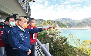 南部曾文水庫只剩28% 蘇揆：感謝農民一起配合