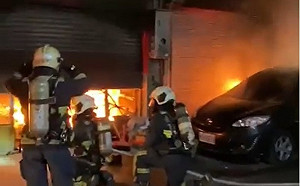 疑驅蛇淋酒點火釀悲劇 台中祖孫三代五口命喪火窟