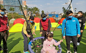 新北首座機能型防災公園啟用 119展現厚實防救災能量