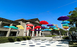 彩虹飄浮傘海回歸 板橋435熱門打卡景點  展現新北多元意象