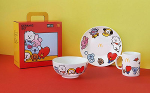 緊急停售！麥當勞BT21餐具組回收