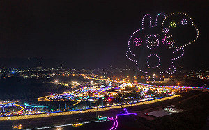 卡娜赫拉粉注意！南投燈會1/14登場  超萌巨兔、無人機現身展演