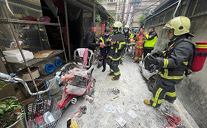 新北消防局：電動自行車過充當心釀火災 