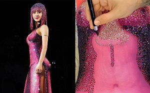 手工貼鑽製作過程曝光！蔡依林「全裸戰袍 」超吸睛