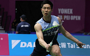 遭低種子逆襲　周天成直落二出局