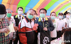 趙子龍文化協會佳里寒冬送暖  黃偉哲感謝關懷弱勢