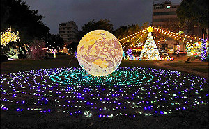 彰化員林燈會1/20點燈！「玉兔＋星球」創意燈藝超吸睛