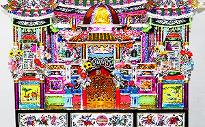 新北春節「春花」糊紙藝 「新床」祈福憶親情 