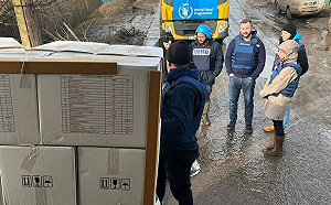聯合國加強援助俄烏戰爭前線 首批物資運抵烏東