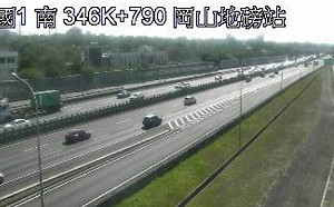 國道1號車禍 2車追撞釀回堵3公里