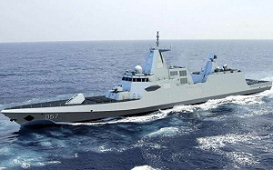 中國航艦新「帶刀護衛」054B曝光 傳較054A加長、增胖50%