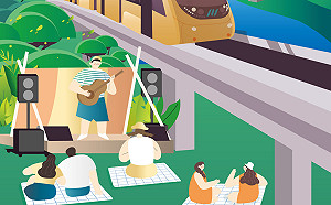 新北安坑輕軌通車倒數！輕軌首站開箱野餐音樂派對登場