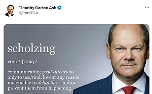 援烏不乾不脆推拖拉　德總理蕭茲姓氏變成專有名詞