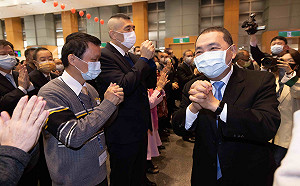 新北市疫後首次新春團拜   侯友宜率團隊力拚落實安居樂業   