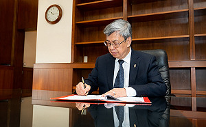 正式上工！陳建仁自比牧羊人：要善體民意 充滿羊群的氣息