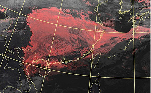 春雨報到？週六立春北部上空「紅通通」 鄭明典釋疑