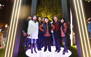 中台灣燈會將登場 盧秀燕開箱「幸福台中Happy兔」主燈