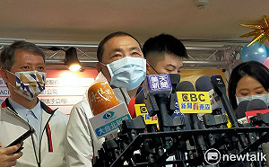 老舊管線爆管造成停水 侯友宜盼中央汰換管線效率要更高   