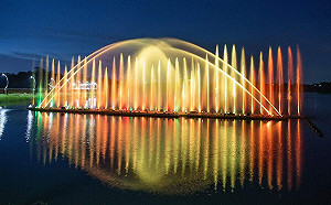 水情嚴峻 嘉市蘭潭音樂噴泉2月3日晚間起暫停演出