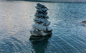 進入枯水期仍滿水！日月潭九蛙僅1蛙露出 水利署揭原因