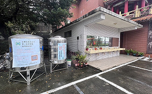 陽金公路坍方致新北金山268戶停水 緊急設置5處供水站 