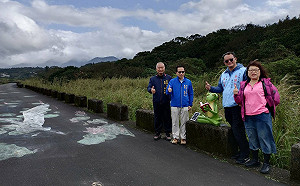 新北淡水大屯溪青蛙藝術公仔 打造在地生態意象 