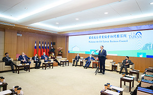 接見台美商業協會訪團 游錫堃盼台美盡早完成BTA  