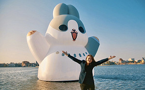 蓮潭燈會好評如潮 熱門燈飾作品延展陪學子收心