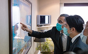 赴土耳其駐台貿易辦事處弔唁 賴清德：願希望與光明和土耳其人民同在