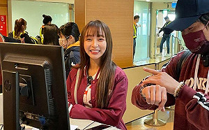 樂天出征石垣島！林襄廣播甜美登機