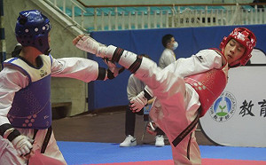 跆拳道新制　張程竣強化攻擊摘金